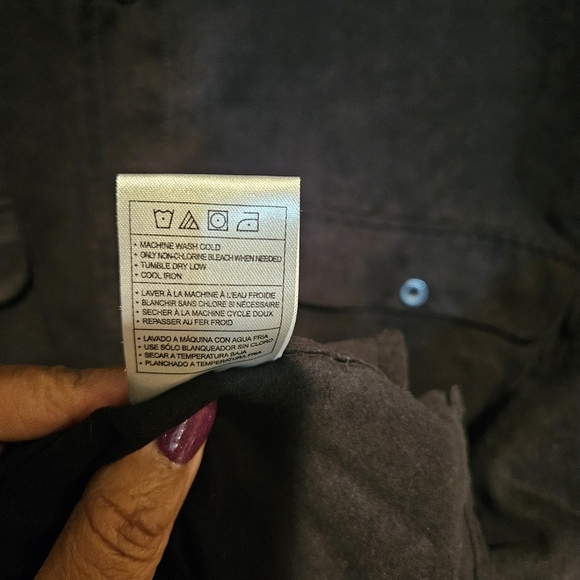 George Foreman Shirt / Jacket, Mens, Size 4X, Black, Button-Up, Pockets - Picture 5 of 5